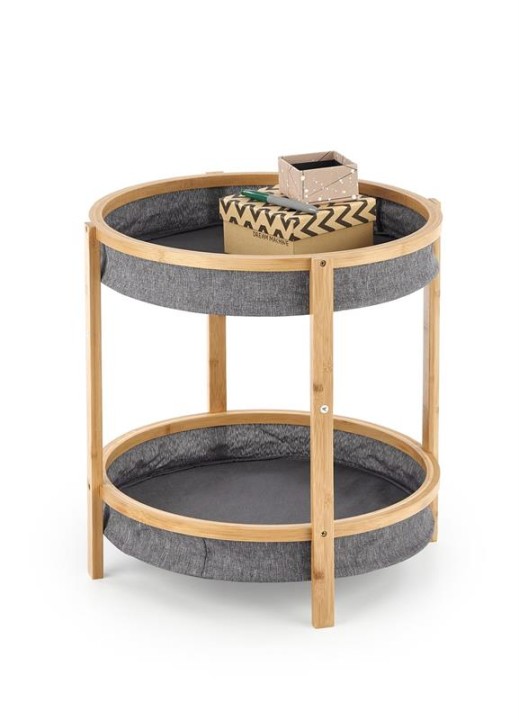 Журнальний стіл EMMA Halmar Натуральний / Сірий